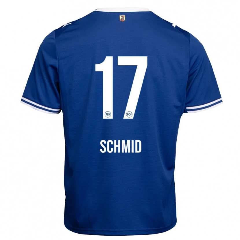Danxen Pánské Florent Schmid #17 Královská Modř Bílá Daleko Hráčské Dresy 2026/27 Dres