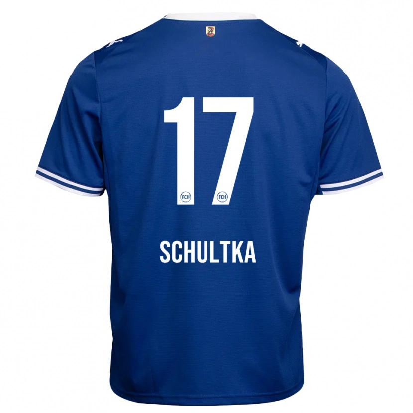 Danxen Pánské Silas Schultka #17 Královská Modř Bílá Daleko Hráčské Dresy 2026/27 Dres