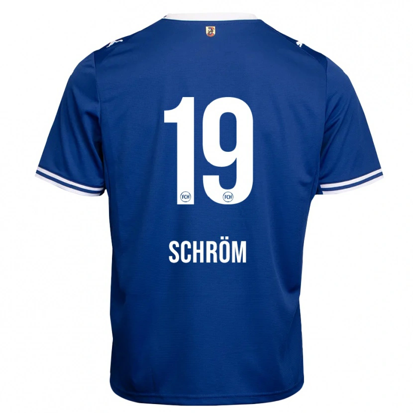 Danxen Pánské Aline Schröm #19 Královská Modř Bílá Daleko Hráčské Dresy 2026/27 Dres