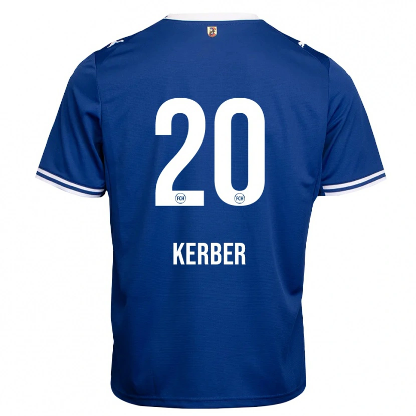 Danxen Pánské Luca Kerber #20 Královská Modř Bílá Daleko Hráčské Dresy 2026/27 Dres