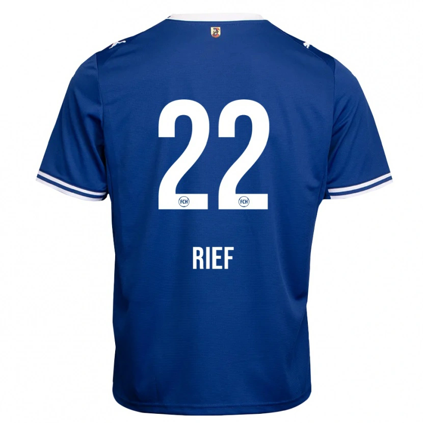 Danxen Pánské Eugen Rief #22 Královská Modř Bílá Daleko Hráčské Dresy 2026/27 Dres