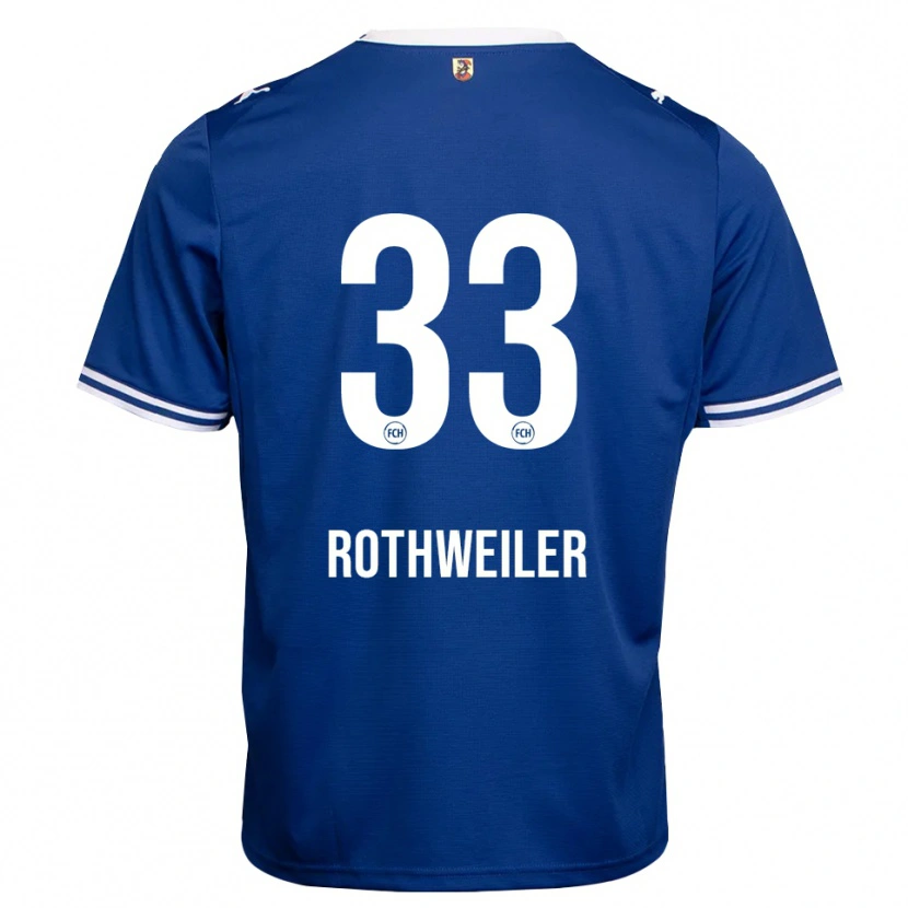 Danxen Pánské Nick Rothweiler #33 Královská Modř Bílá Daleko Hráčské Dresy 2026/27 Dres