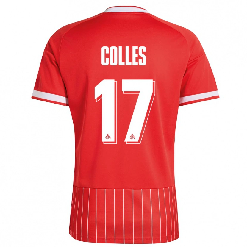 Danxen Pánské Jan Colles #17 Červená Bílá Zelená Daleko Hráčské Dresy 2026/27 Dres