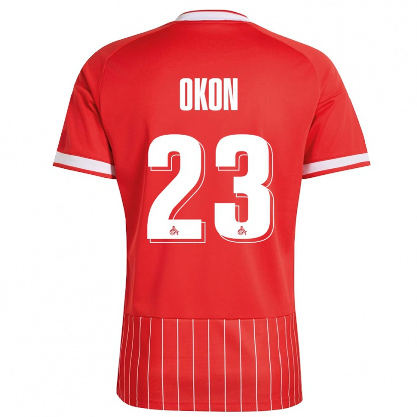 Danxen Pánské Paul Okon-Engstler #23 Červená Bílá Zelená Daleko Hráčské Dresy 2026/27 Dres