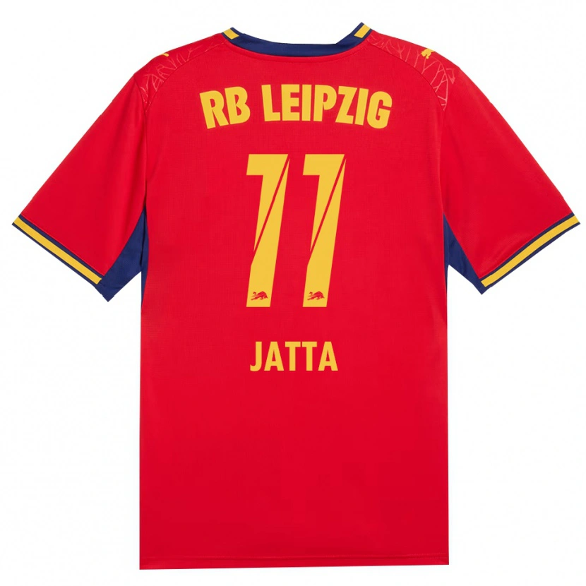 Danxen Pánské Nuha Jatta #11 Červená Žlutá Královská Modř Daleko Hráčské Dresy 2026/27 Dres