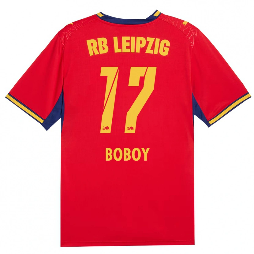 Danxen Pánské Delice Boboy #17 Červená Žlutá Královská Modř Daleko Hráčské Dresy 2026/27 Dres