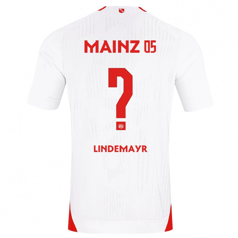 Danxen Pánské Florian Lindemayr #0 Bílá Červená Žlutá Daleko Hráčské Dresy 2026/27 Dres