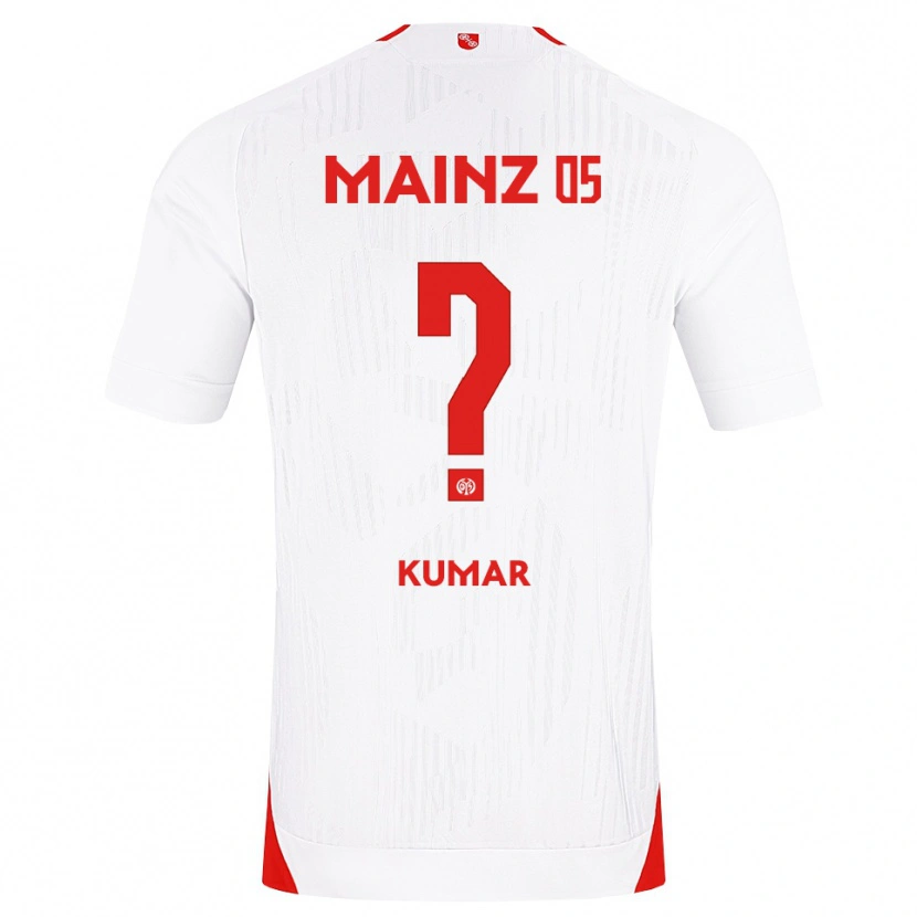 Danxen Pánské Florian Kumar #0 Bílá Červená Žlutá Daleko Hráčské Dresy 2026/27 Dres