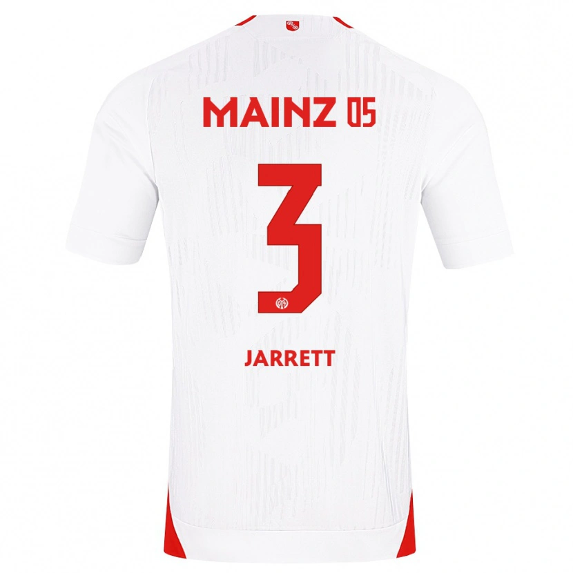 Danxen Pánské Tyrone Jarrett #3 Bílá Červená Žlutá Daleko Hráčské Dresy 2026/27 Dres
