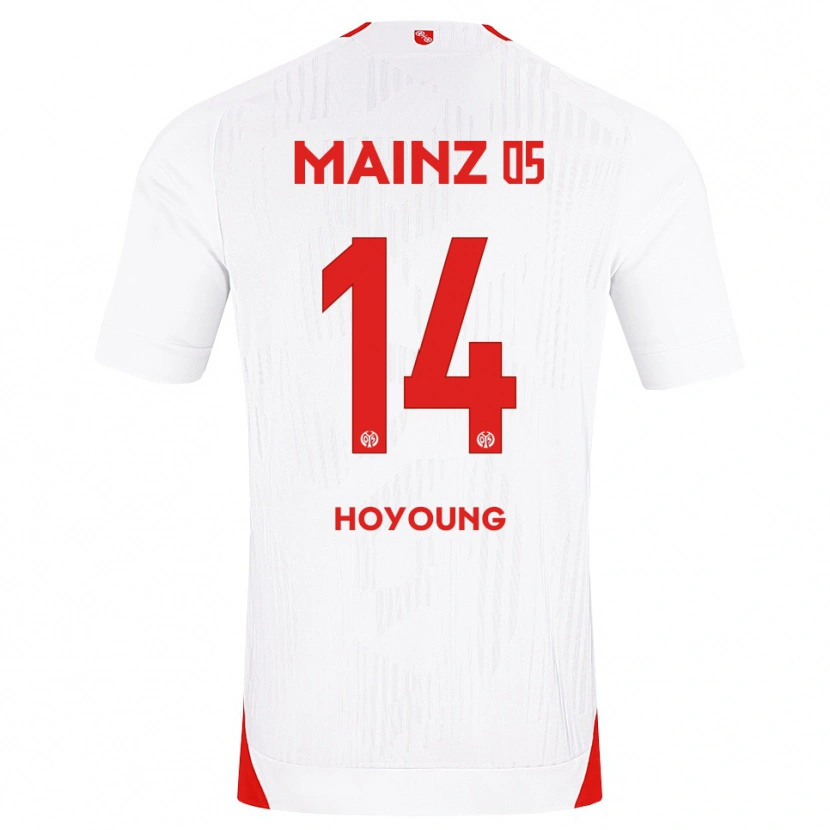 Danxen Pánské Ho-Young Lee #14 Bílá Červená Žlutá Daleko Hráčské Dresy 2026/27 Dres