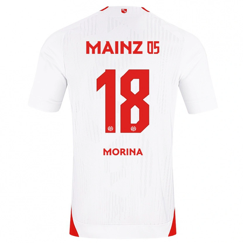 Danxen Pánské Genti Morina #18 Bílá Červená Žlutá Daleko Hráčské Dresy 2026/27 Dres