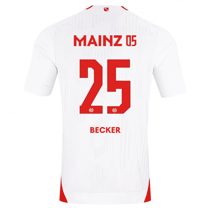 Danxen Pánské Kathrin Becker #25 Bílá Červená Žlutá Daleko Hráčské Dresy 2026/27 Dres