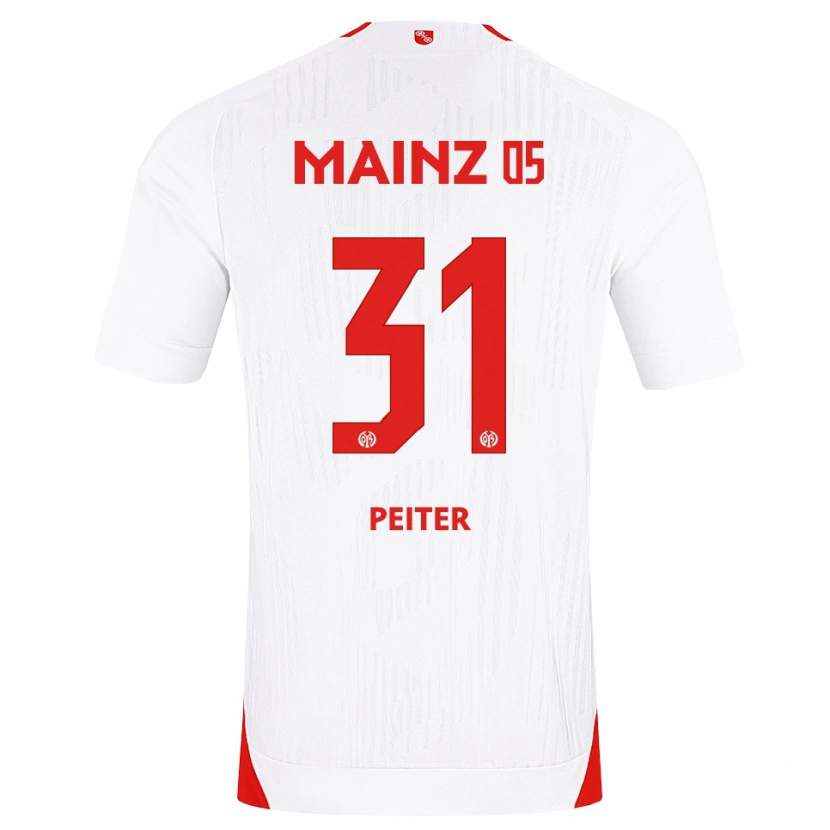 Danxen Pánské Chiara Peiter #31 Bílá Červená Žlutá Daleko Hráčské Dresy 2026/27 Dres
