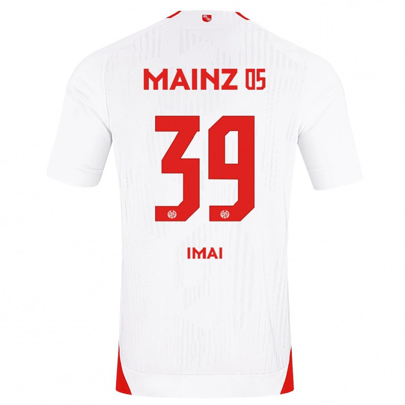 Danxen Pánské Yurina Imai #39 Bílá Červená Žlutá Daleko Hráčské Dresy 2026/27 Dres