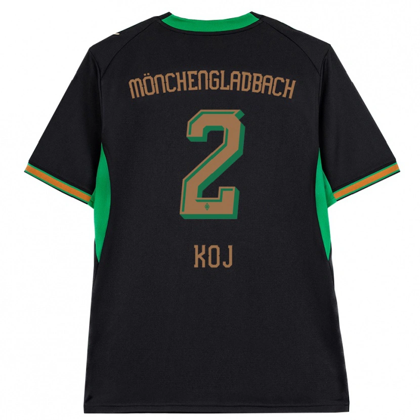 Danxen Pánské Julia Koj #2 Černá Oranžová Zelená Hnědá Daleko Hráčské Dresy 2026/27 Dres