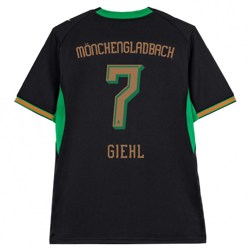 Danxen Pánské Madita Giehl #7 Černá Oranžová Zelená Hnědá Daleko Hráčské Dresy 2026/27 Dres