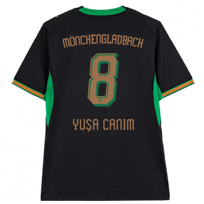 Danxen Pánské Salih Yuşa Canım #8 Černá Oranžová Zelená Hnědá Daleko Hráčské Dresy 2026/27 Dres