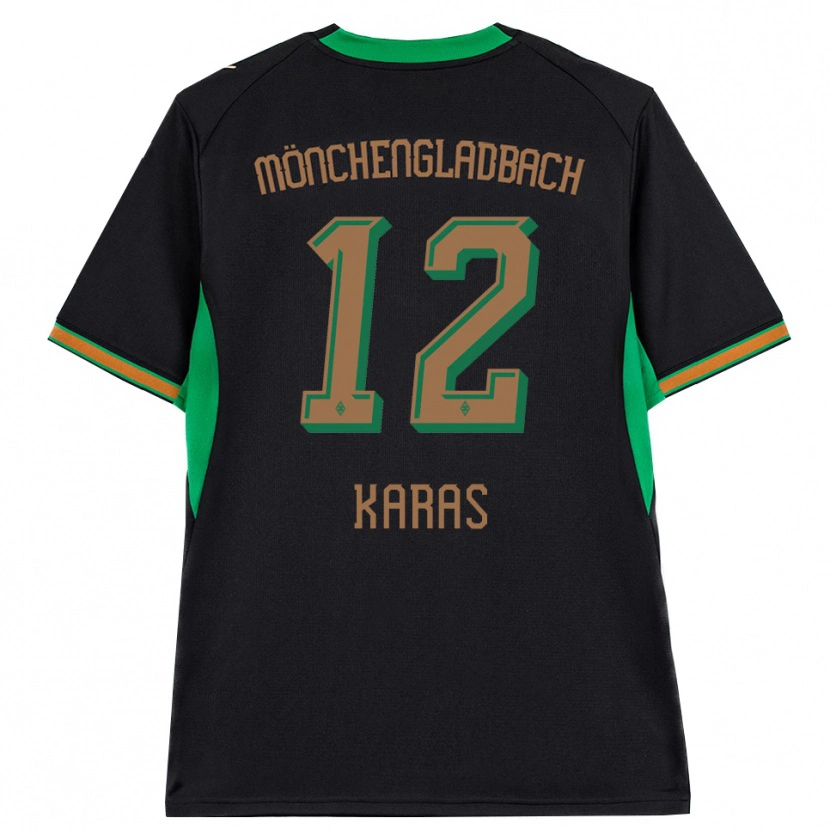 Danxen Pánské Rafael Karas #12 Černá Oranžová Zelená Hnědá Daleko Hráčské Dresy 2026/27 Dres
