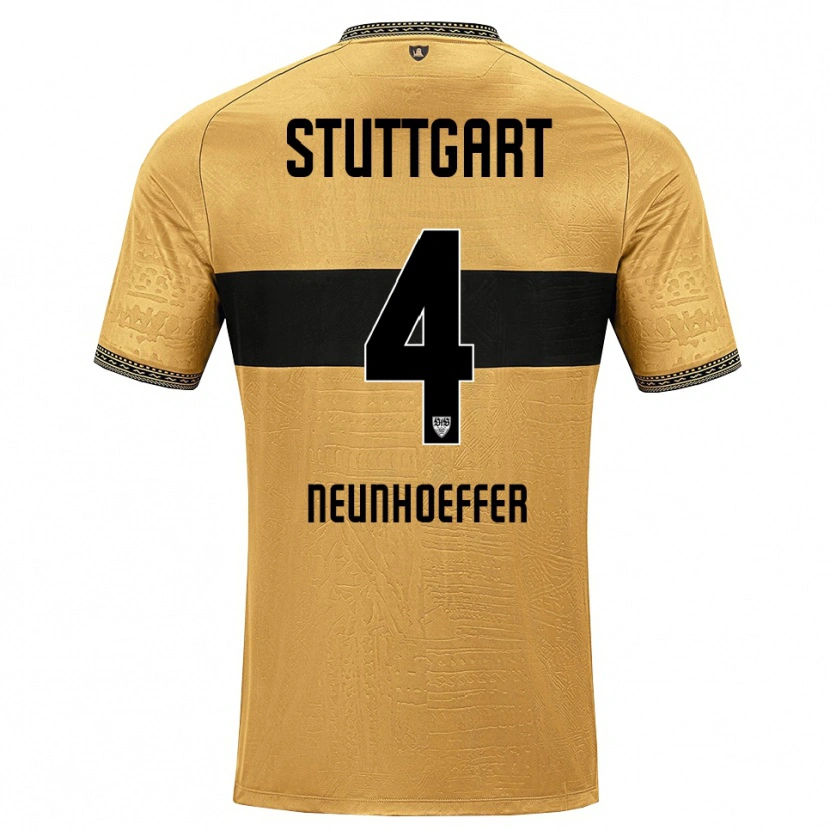 Danxen Pánské Felix Neunhoeffer #4 Hnědá Černá Bílá Daleko Hráčské Dresy 2026/27 Dres