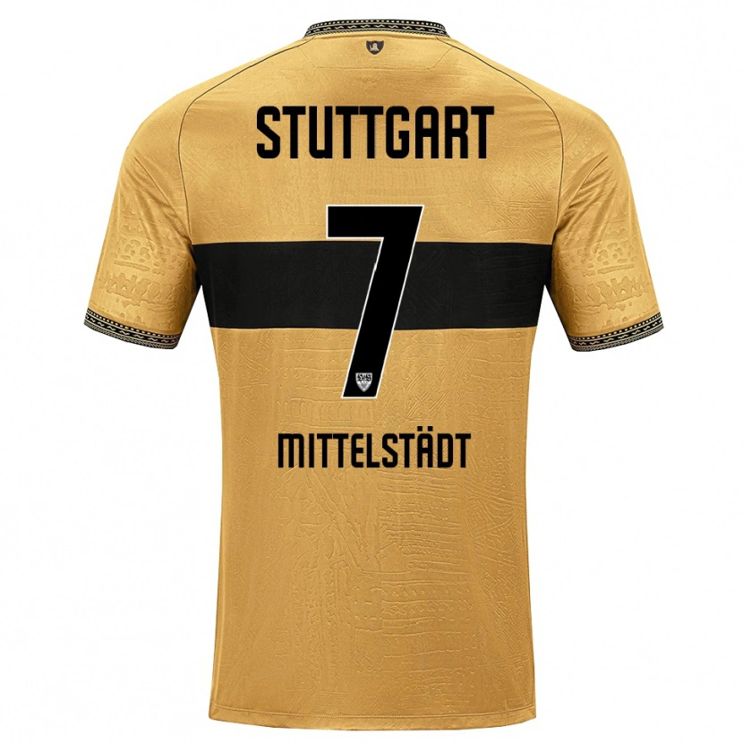 Danxen Pánské Maximilian Mittelstädt #7 Hnědá Černá Bílá Daleko Hráčské Dresy 2026/27 Dres