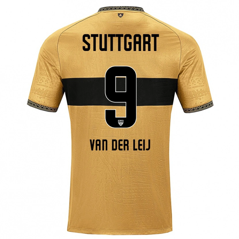 Danxen Pánské Tim Van Der Leij #9 Hnědá Černá Bílá Daleko Hráčské Dresy 2026/27 Dres