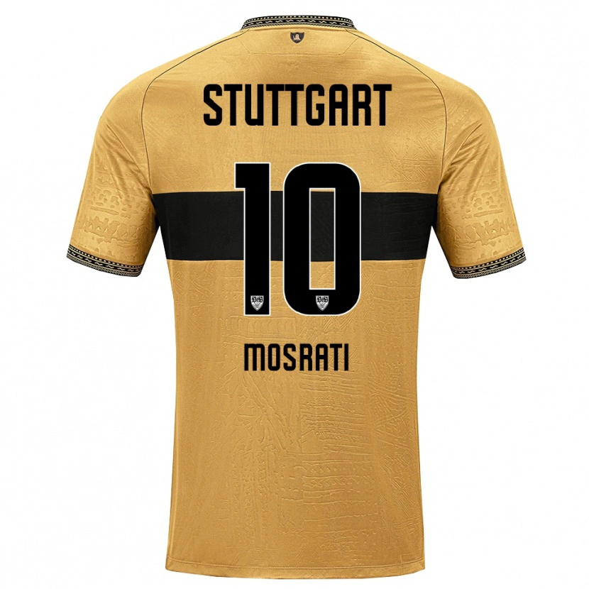 Danxen Pánské Malik Mosrati #10 Hnědá Černá Bílá Daleko Hráčské Dresy 2026/27 Dres