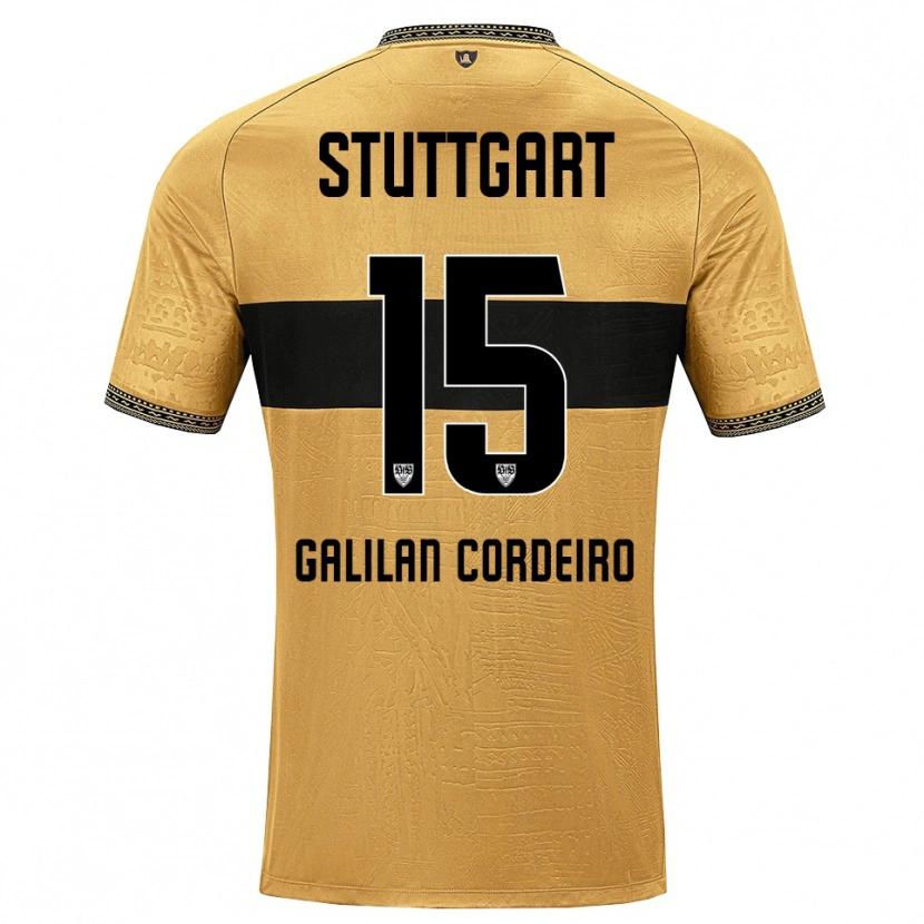 Danxen Pánské Guilherme Galilan Cordeiro #15 Hnědá Černá Bílá Daleko Hráčské Dresy 2026/27 Dres