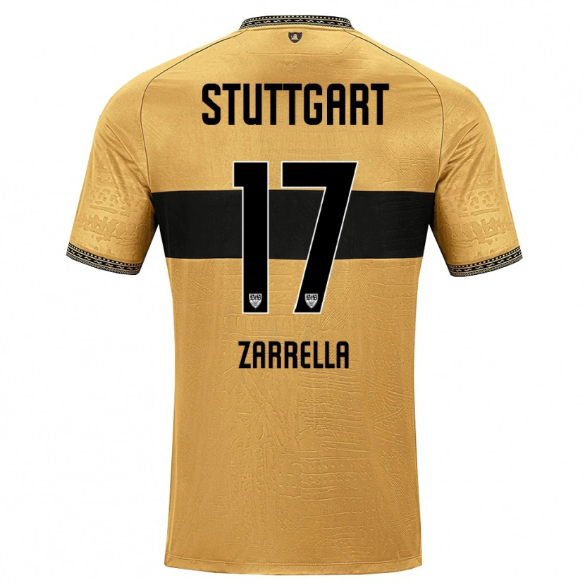 Danxen Pánské Gabriel Zarrella #17 Hnědá Černá Bílá Daleko Hráčské Dresy 2026/27 Dres