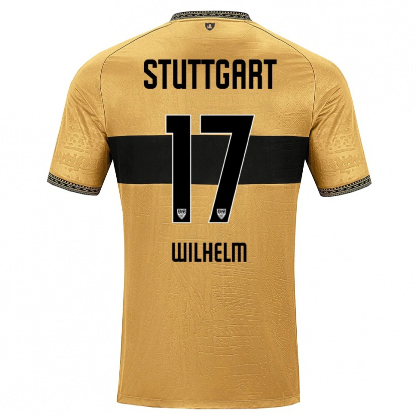 Danxen Pánské Julian Wilhelm #17 Hnědá Černá Bílá Daleko Hráčské Dresy 2026/27 Dres