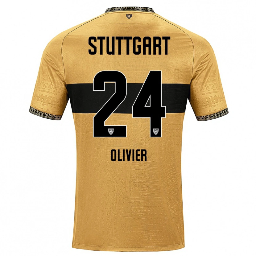 Danxen Pánské Christopher Olivier #24 Hnědá Černá Bílá Daleko Hráčské Dresy 2026/27 Dres