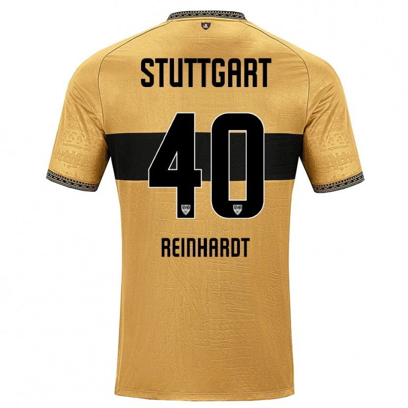 Danxen Pánské Peter Reinhardt #40 Hnědá Černá Bílá Daleko Hráčské Dresy 2026/27 Dres