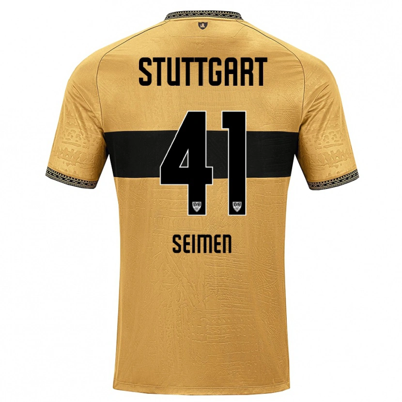 Danxen Pánské Dennis Seimen #41 Hnědá Černá Bílá Daleko Hráčské Dresy 2026/27 Dres