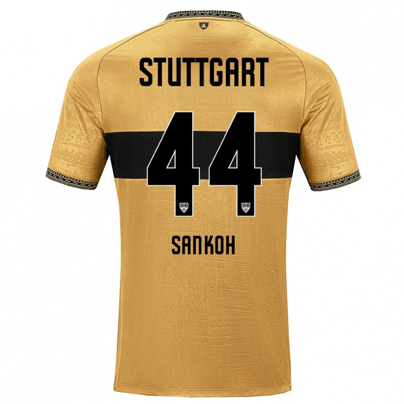 Danxen Pánské Mohamed Sankoh #44 Hnědá Černá Bílá Daleko Hráčské Dresy 2026/27 Dres