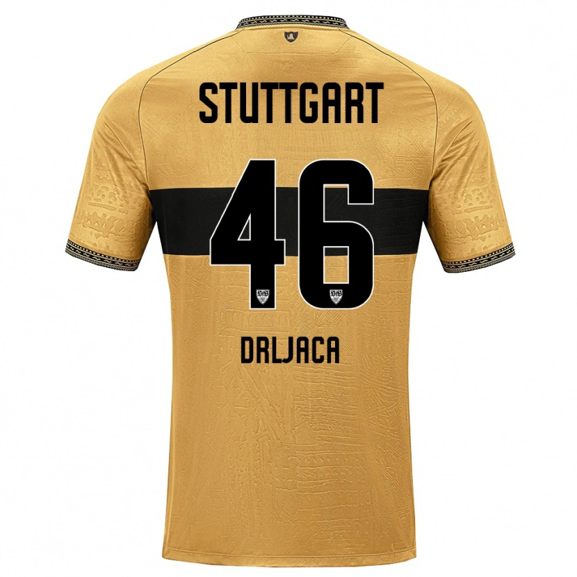 Danxen Pánské Stefan Drljaca #46 Hnědá Černá Bílá Daleko Hráčské Dresy 2026/27 Dres