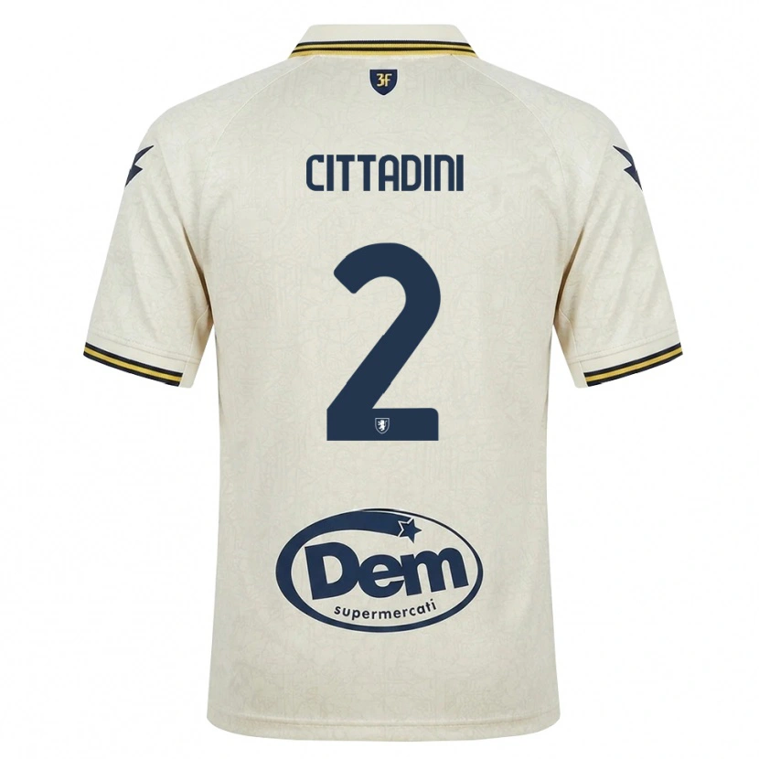 Danxen Pánské Giorgio Cittadini #2 Oldlace Žlutá Černá Daleko Hráčské Dresy 2026/27 Dres