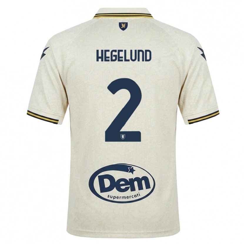 Danxen Pánské Victor Hegelund #2 Oldlace Žlutá Černá Daleko Hráčské Dresy 2026/27 Dres