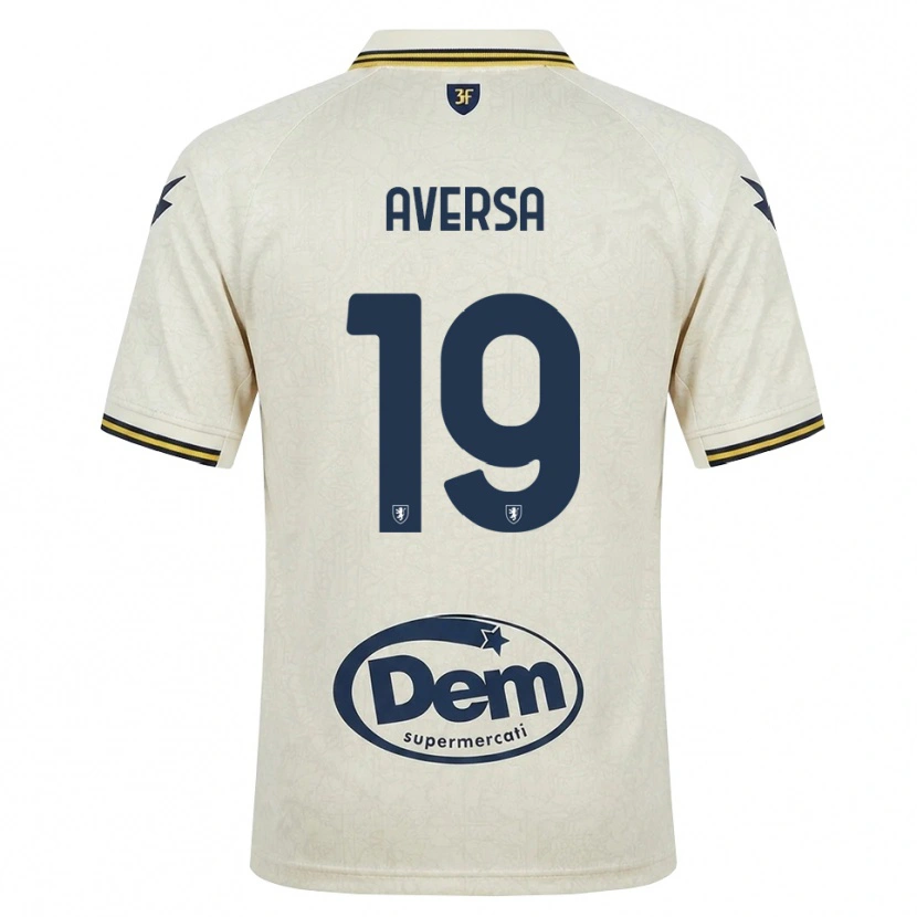 Danxen Pánské Gabriel Aversa #19 Oldlace Žlutá Černá Daleko Hráčské Dresy 2026/27 Dres