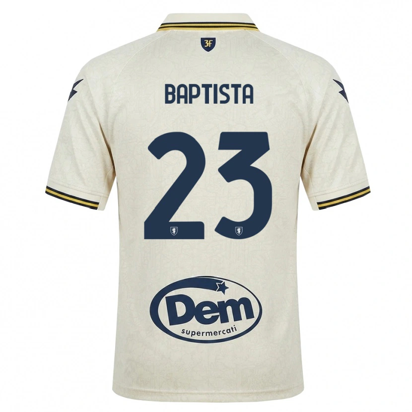 Danxen Pánské Viktor Baptista #23 Oldlace Žlutá Černá Daleko Hráčské Dresy 2026/27 Dres