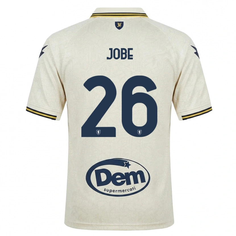 Danxen Pánské Amadou Jobe #26 Oldlace Žlutá Černá Daleko Hráčské Dresy 2026/27 Dres