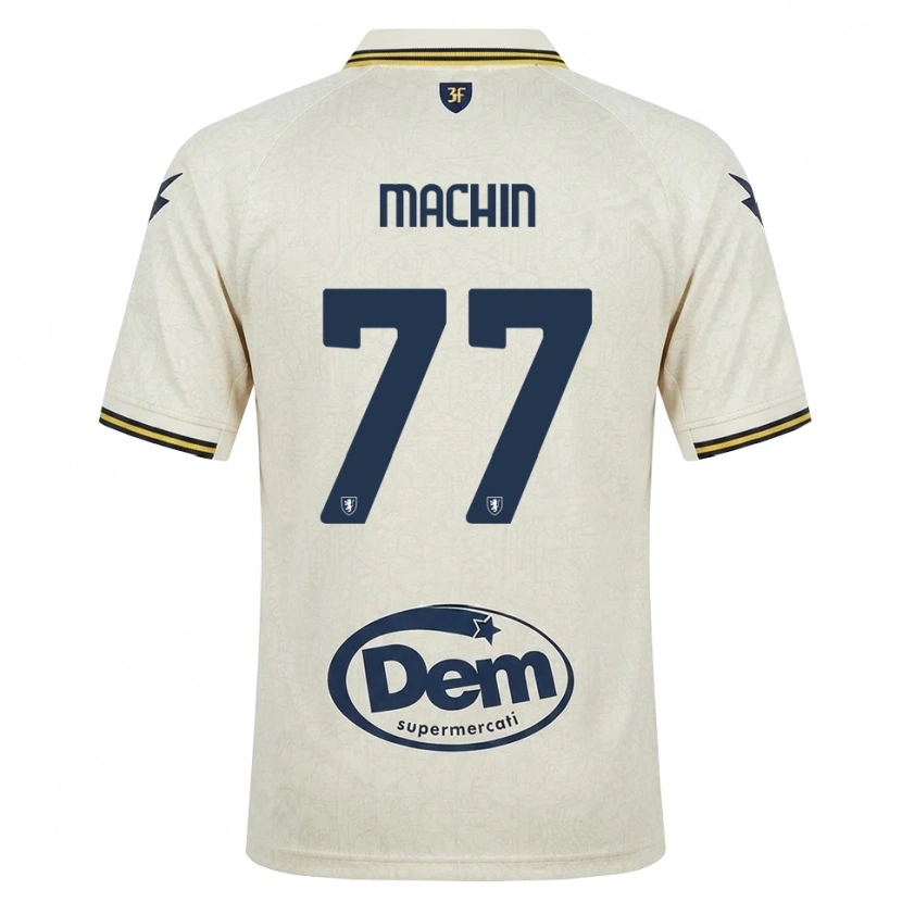 Danxen Pánské José Machín #77 Oldlace Žlutá Černá Daleko Hráčské Dresy 2026/27 Dres