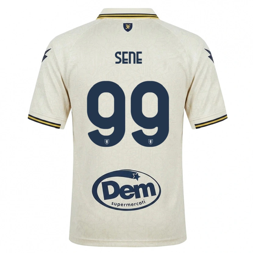 Danxen Pánské Fallou Sene #99 Oldlace Žlutá Černá Daleko Hráčské Dresy 2026/27 Dres