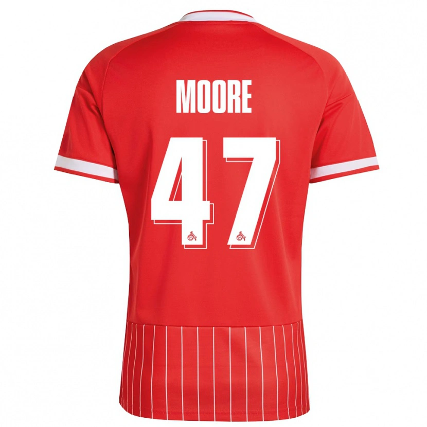 Danxen Dámské Mikey Moore #47 Červená Bílá Zelená Daleko Hráčské Dresy 2026/27 Dres