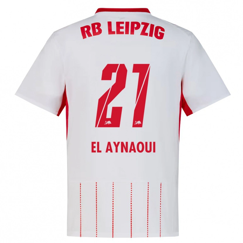 Danxen Dámské Neil El Aynaoui #21 Červená Bílá Žlutá Domů Hráčské Dresy 2026/27 Dres