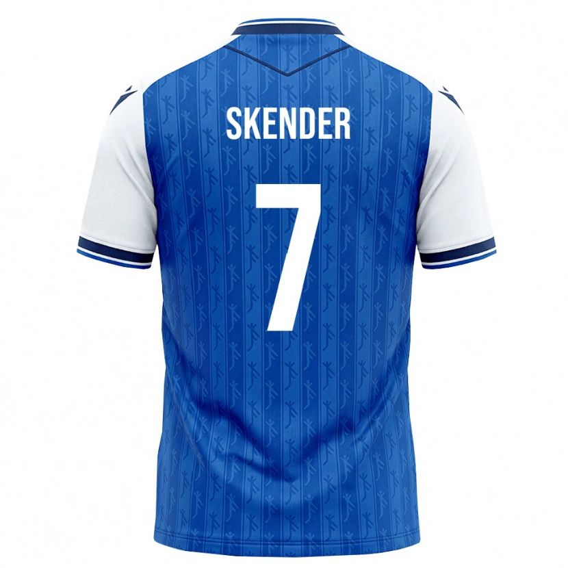 Danxen Dámské Alexandros Skender #7 Královská Modř Bílá Domů Hráčské Dresy 2026/27 Dres