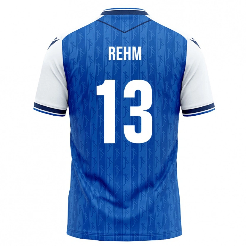 Danxen Dámské Louis Rehm #13 Královská Modř Bílá Domů Hráčské Dresy 2026/27 Dres