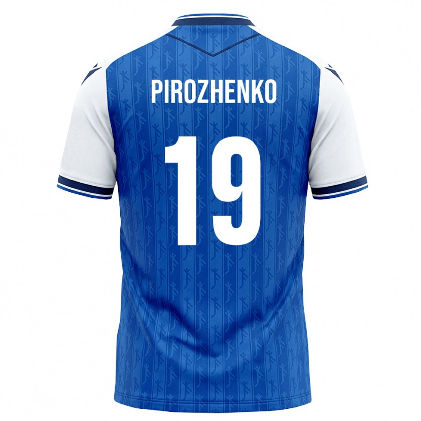 Danxen Dámské Mark Pirozhenko #19 Královská Modř Bílá Domů Hráčské Dresy 2026/27 Dres