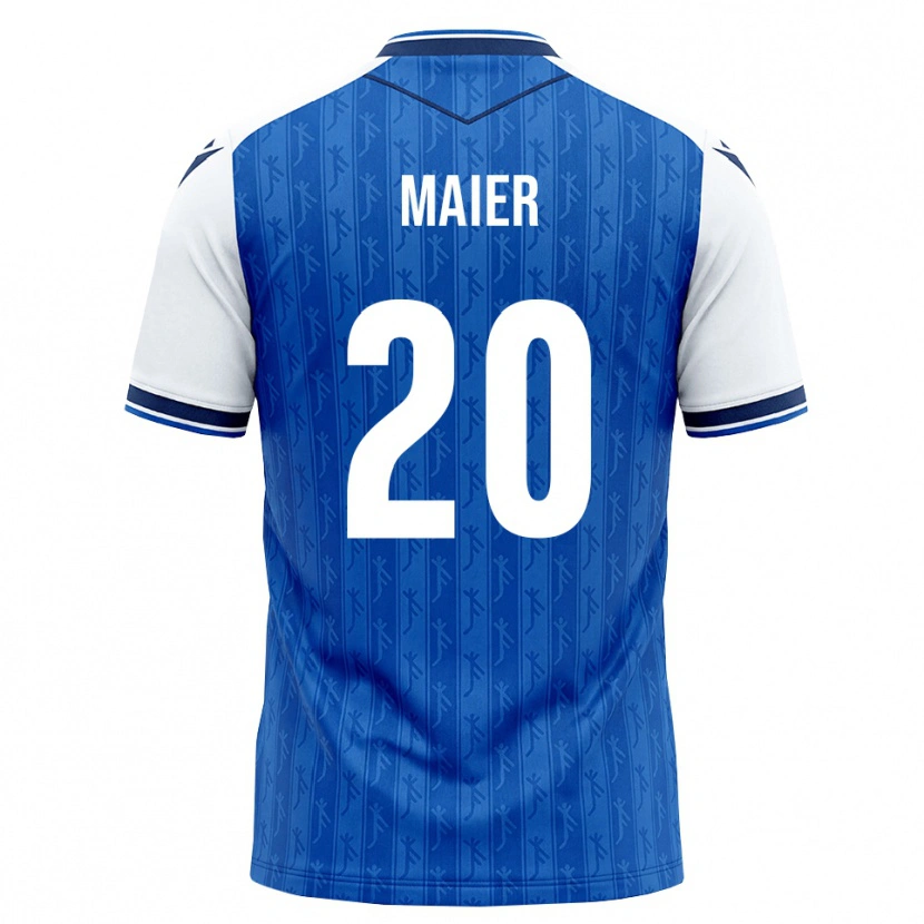 Danxen Dámské Leonie Maier #20 Královská Modř Bílá Domů Hráčské Dresy 2026/27 Dres