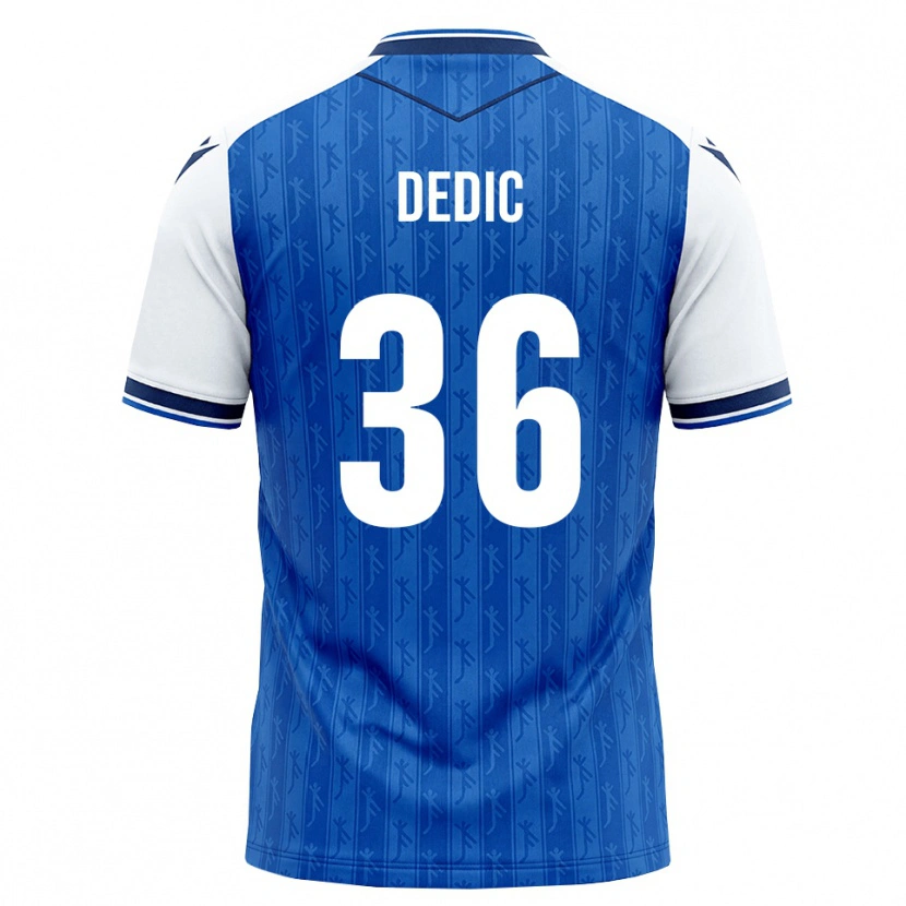 Danxen Dámské Jakov Dedic #36 Královská Modř Bílá Domů Hráčské Dresy 2026/27 Dres