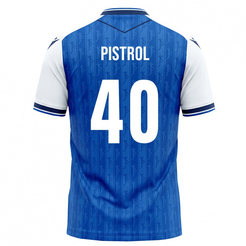 Danxen Dámské Santino Pistrol #40 Královská Modř Bílá Domů Hráčské Dresy 2026/27 Dres
