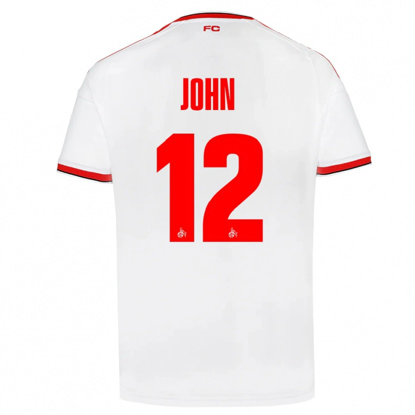 Danxen Dámské Neven John #12 Bílá Červená Černá Domů Hráčské Dresy 2026/27 Dres